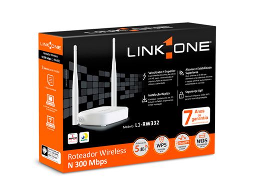 ROTEADOR LINK ONE 300MBPS