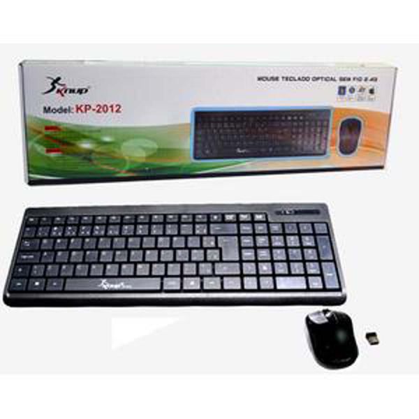 TECLADO + MOUSE S/FIO KNUP